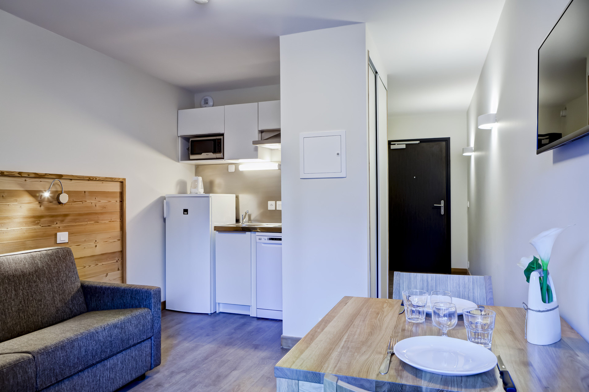Studio 2 Persons Comfort - Apartments Residence De L'olympe - Brides les Bains