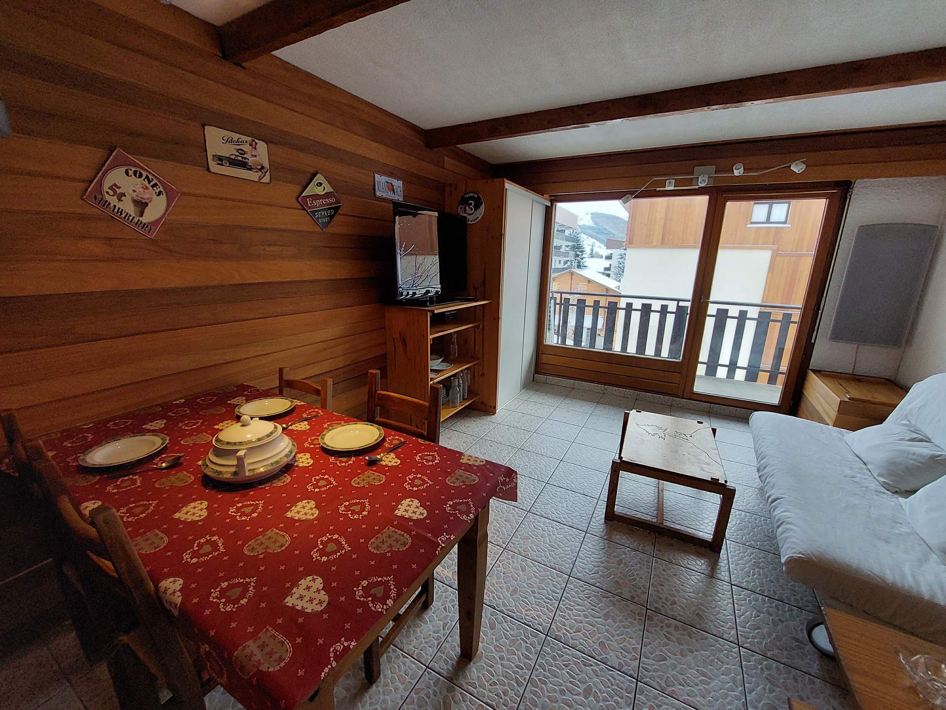 Studio 4 personnes - Appartements BRINBELLES - Les Deux Alpes Centre